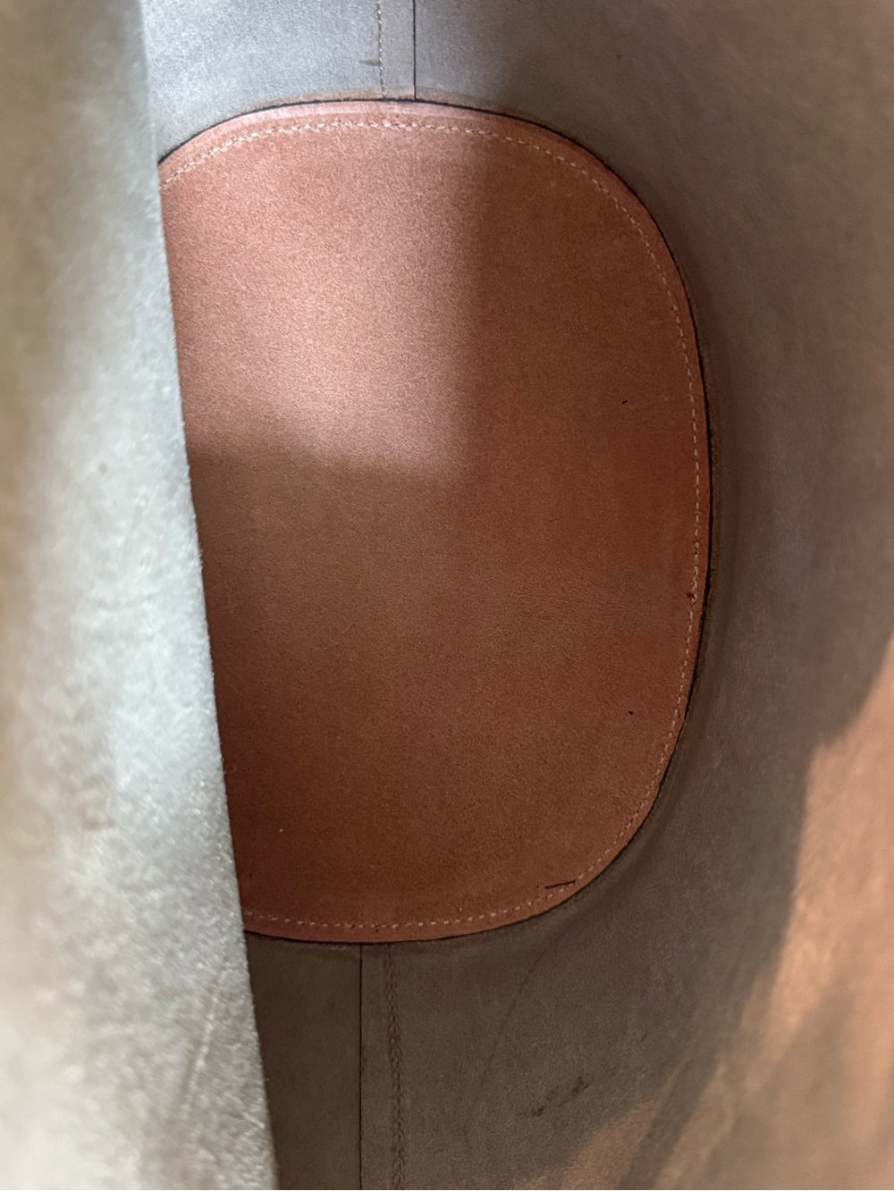 Boldrini Selleria Olive Leather Rigid Bucket Bag Made in Italy NWT - Picture 8 of 14